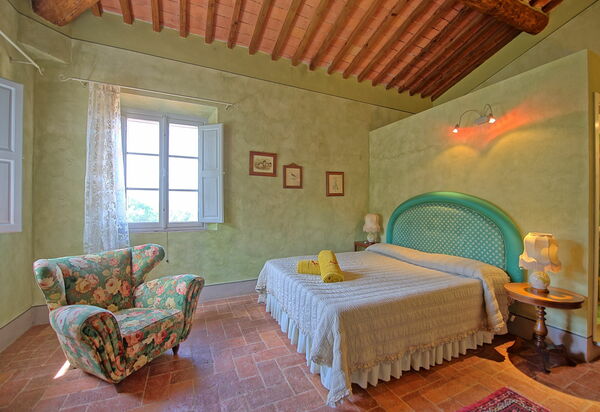 Villa Lorenza: chambre à coucher