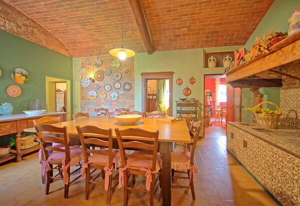 Villa Lorenza: Cuisine, Salle à manger