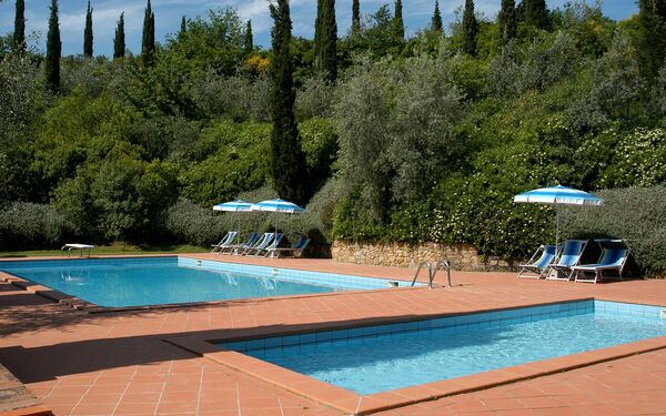 La Valle: bassin, Jardin