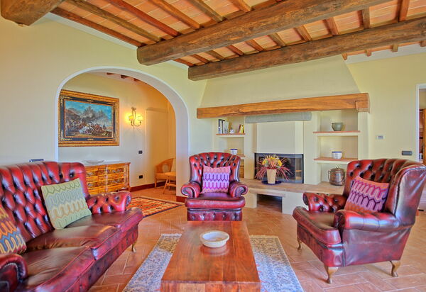 Villa Noceta: Living Room