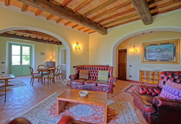 Villa Noceta: Living Room