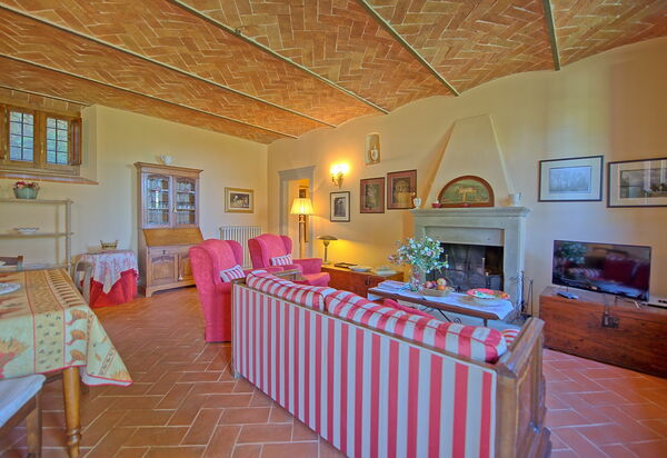 Casale Girifalco: Гостиная