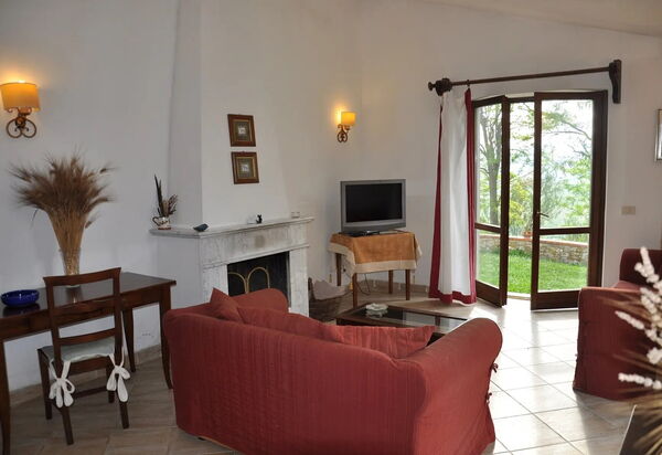 Le Querce Di Campocane: Wohnzimmer