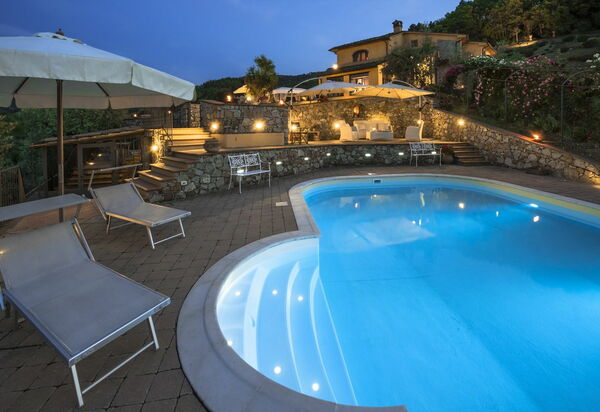 Villa Casalguidi: бассейн