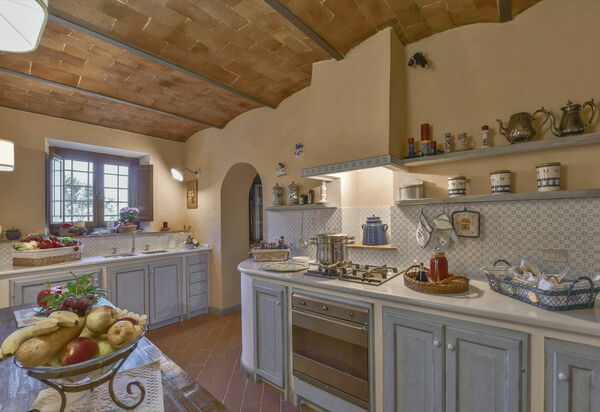 Villa Casalguidi: Кухня