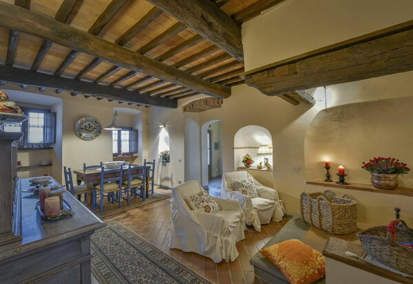 Villa Casalguidi: Гостиная