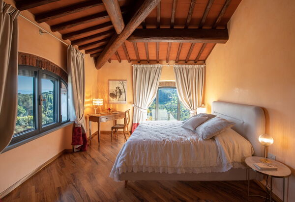 Villa Casalguidi: Спальня