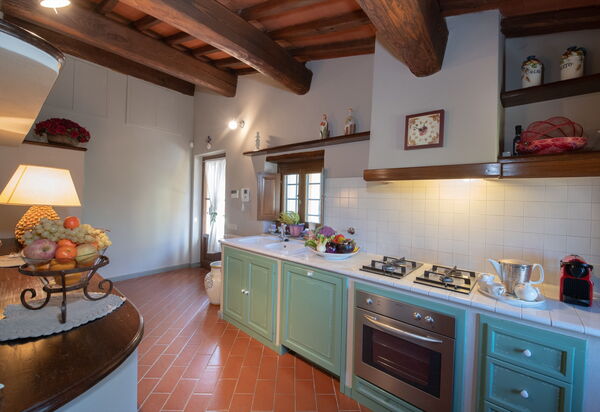 Villa Casalguidi: Кухня