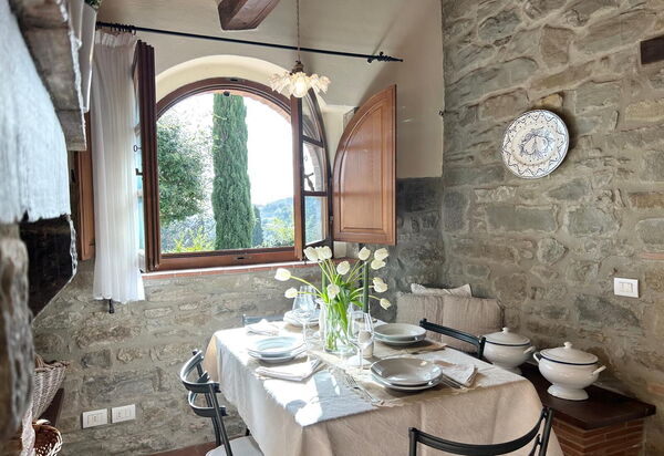 Antico Casale: Esszimmer