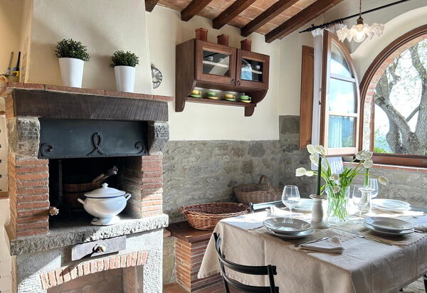 Antico Casale: Esszimmer