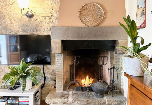 Antico Casale: Wohnzimmer