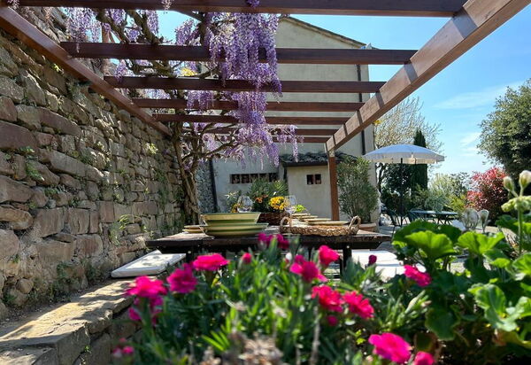 Antico Casale: Außen, Balkon / Terrasse / Patio, Draussen