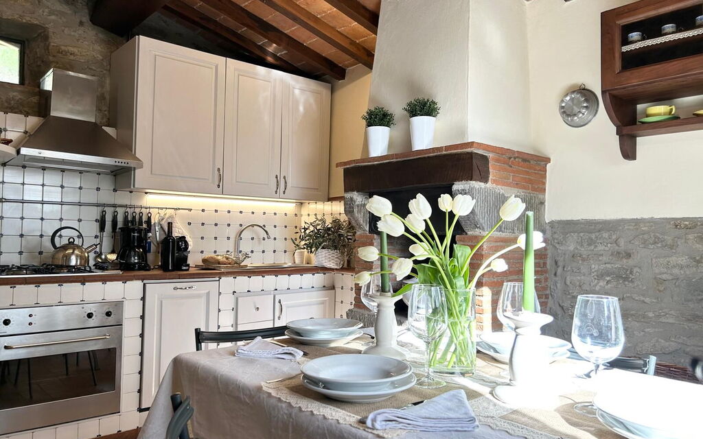 Antico Casale: Dining Room, Kitchen