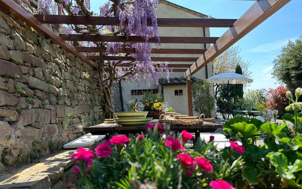 Antico Casale: Balcony / Terrace / Patio, Building Exterior, Outdoor