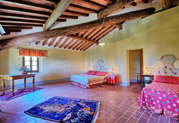 Villa Poggiolino: Schlafzimmer