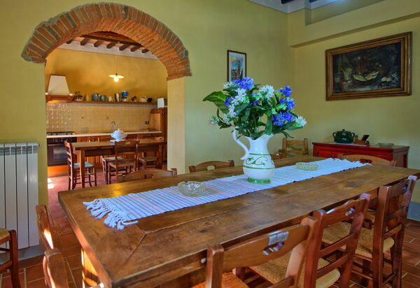 Villa Poggiolino: Esszimmer