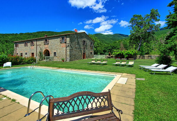 Villa Poggiolino: Außen, Draussen, Garten, Schwimmbad