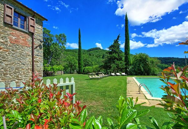 Villa Poggiolino: Außen, Draussen, Garten, Schwimmbad