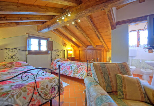 Villa Margherita Due: Schlafzimmer