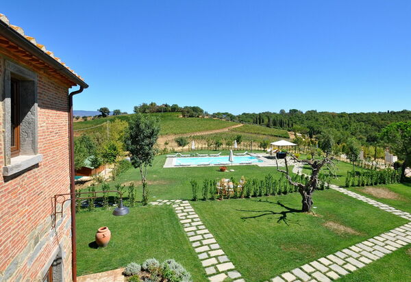 Podere Romina: Außen, Garten