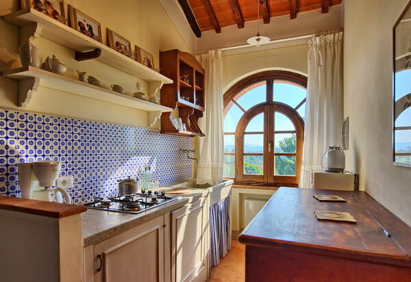 Podere Romina: Küche