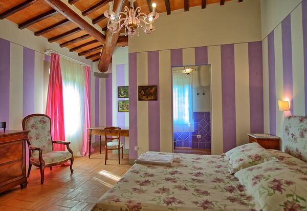 Podere Romina: Schlafzimmer