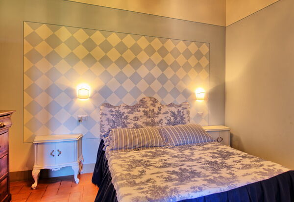 Podere Romina: Schlafzimmer