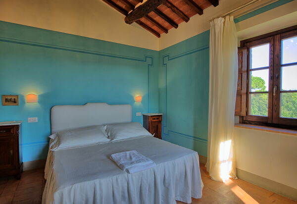 Podere Romina: Schlafzimmer