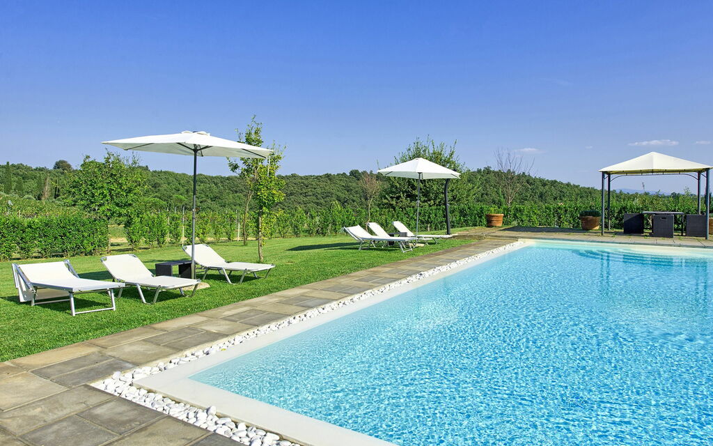 Podere Romina: Garden, Pool