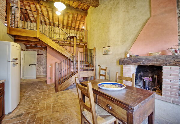 Il Gualdo: Кухня, Столовая