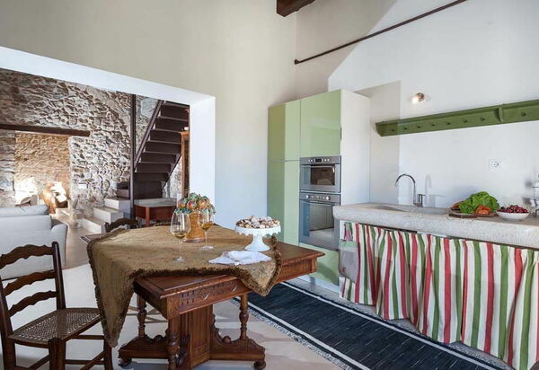 Baglio Maranzano - Marietta: Esszimmer, Küche