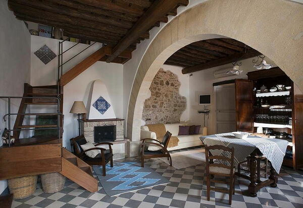 Baglio Maranzano - Titi: Esszimmer, Küche, Wohnzimmer