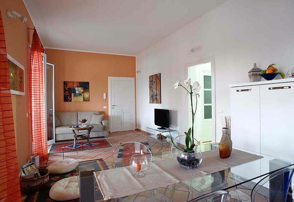 Casa Marsala: Esszimmer, Küche, Wohnzimmer