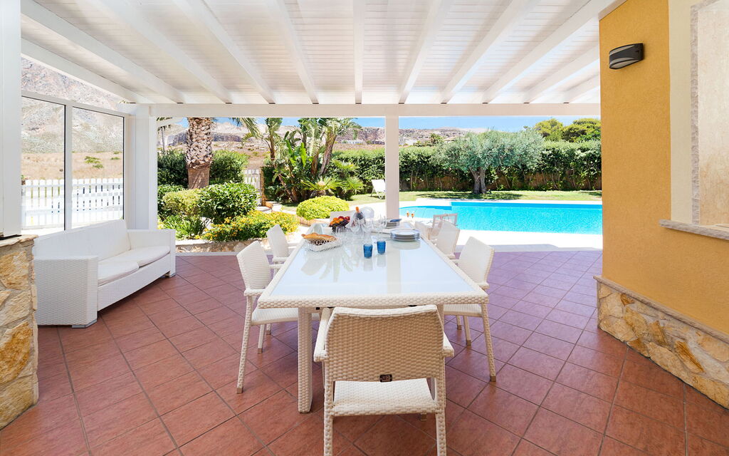 Afrodite: Balcony / Terrace / Patio, Outdoor, Pool