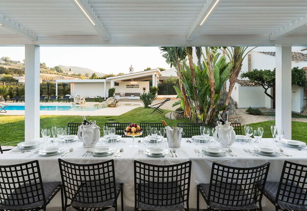 Villa Ager Costa: Außen, Balkon / Terrasse / Patio, Draussen