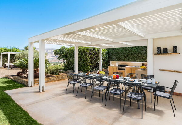 Villa Ager Costa: Außen, Balkon / Terrasse / Patio, Draussen