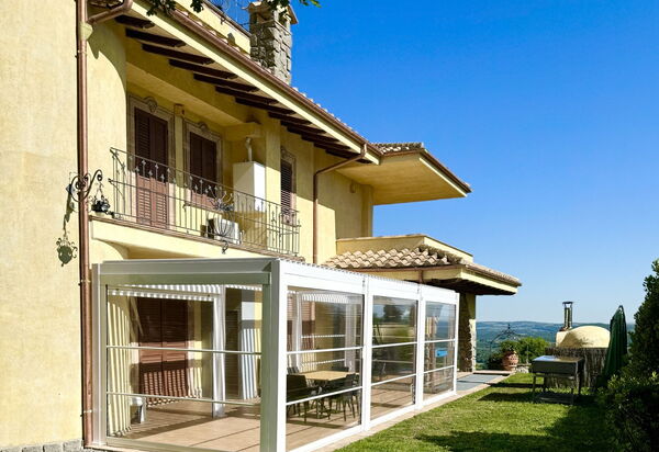 I Gigli Di Bolsena: Balkon / Terrasse / Patio, Garten