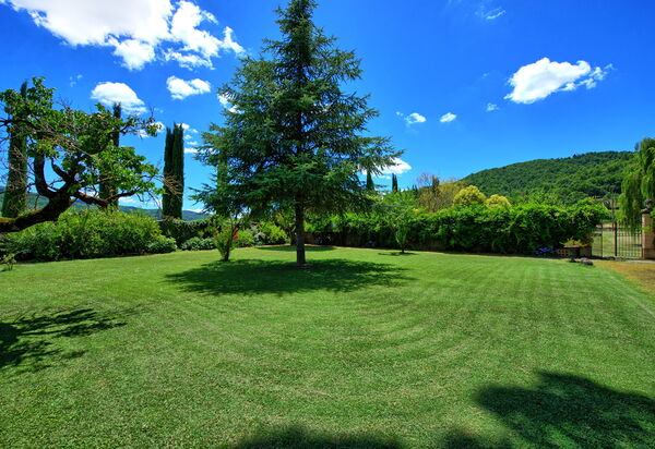 Villa Capolona: Draussen, Garten