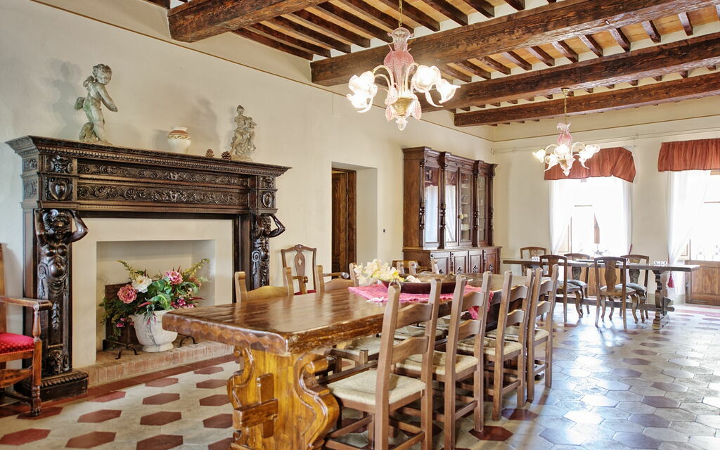 Villa Capolona: Dining Room