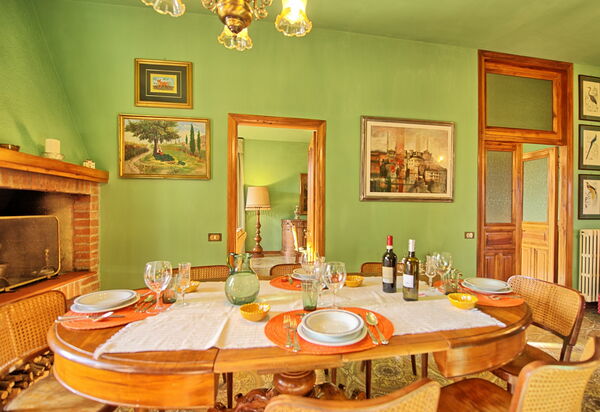 Villa Lauretana: Esszimmer