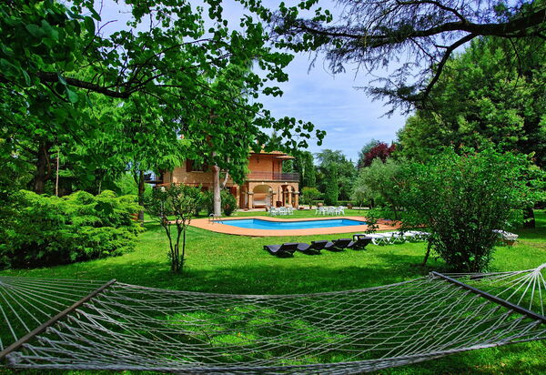 Villa Lauretana: Garten