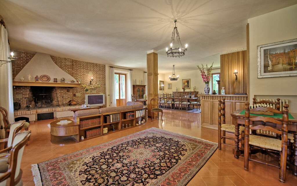 Villa Lauretana: Sala da pranzo, Soggiorno