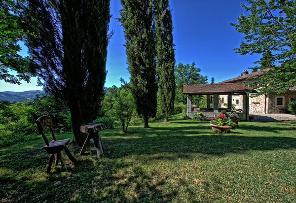 Casale Giotto: Garten