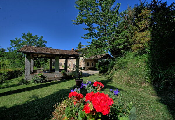 Casale Giotto: Garten