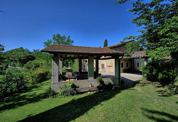 Casale Giotto: Garten