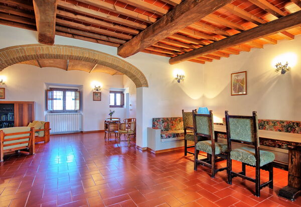 Casale Giotto: Esszimmer, Wohnzimmer