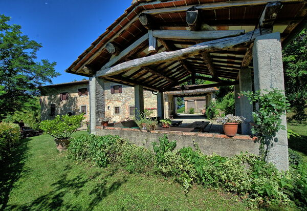 Casale Giotto: Garten