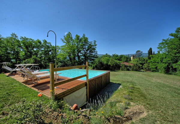 Casale Giotto: Schwimmbad