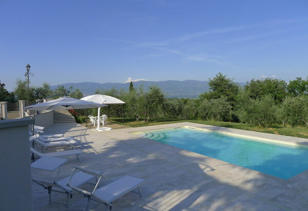 Villa Gaville: бассейн, Взгляды