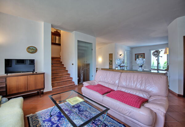 Villa Pratovecchio: Wohnzimmer